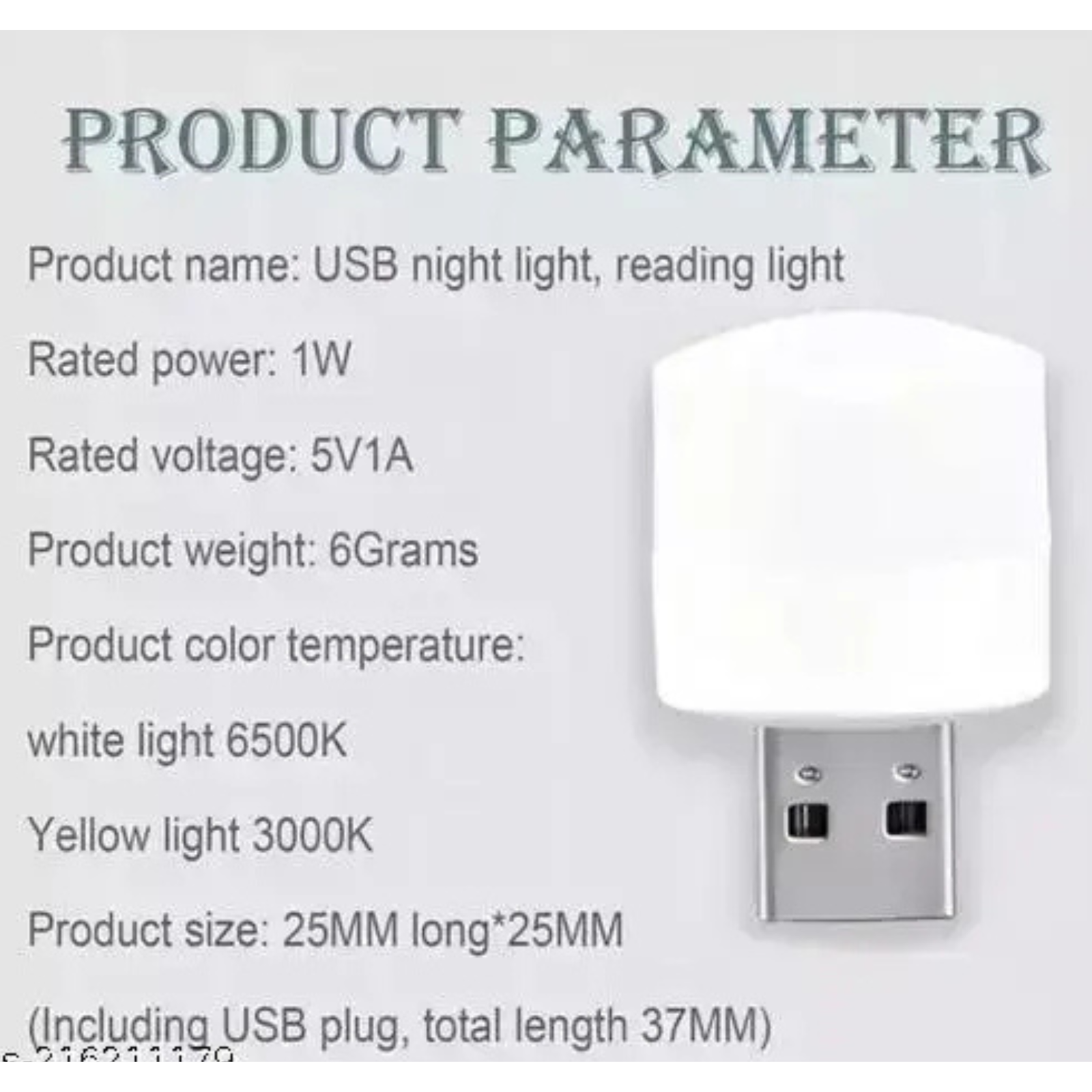 Mini USB Light | LED Lights | Pack of 5 - Image 2