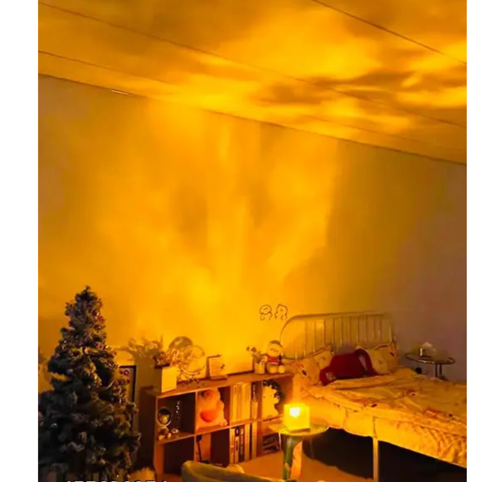 16 in 1 Dynamic Ocean Wave Projector Night Light with Remote - 3D Water Wave Effect USB Powered Table Lamp - Romantic LED Light Projection Lamps, Crystal Table Lamp for Home Decor - Image 2