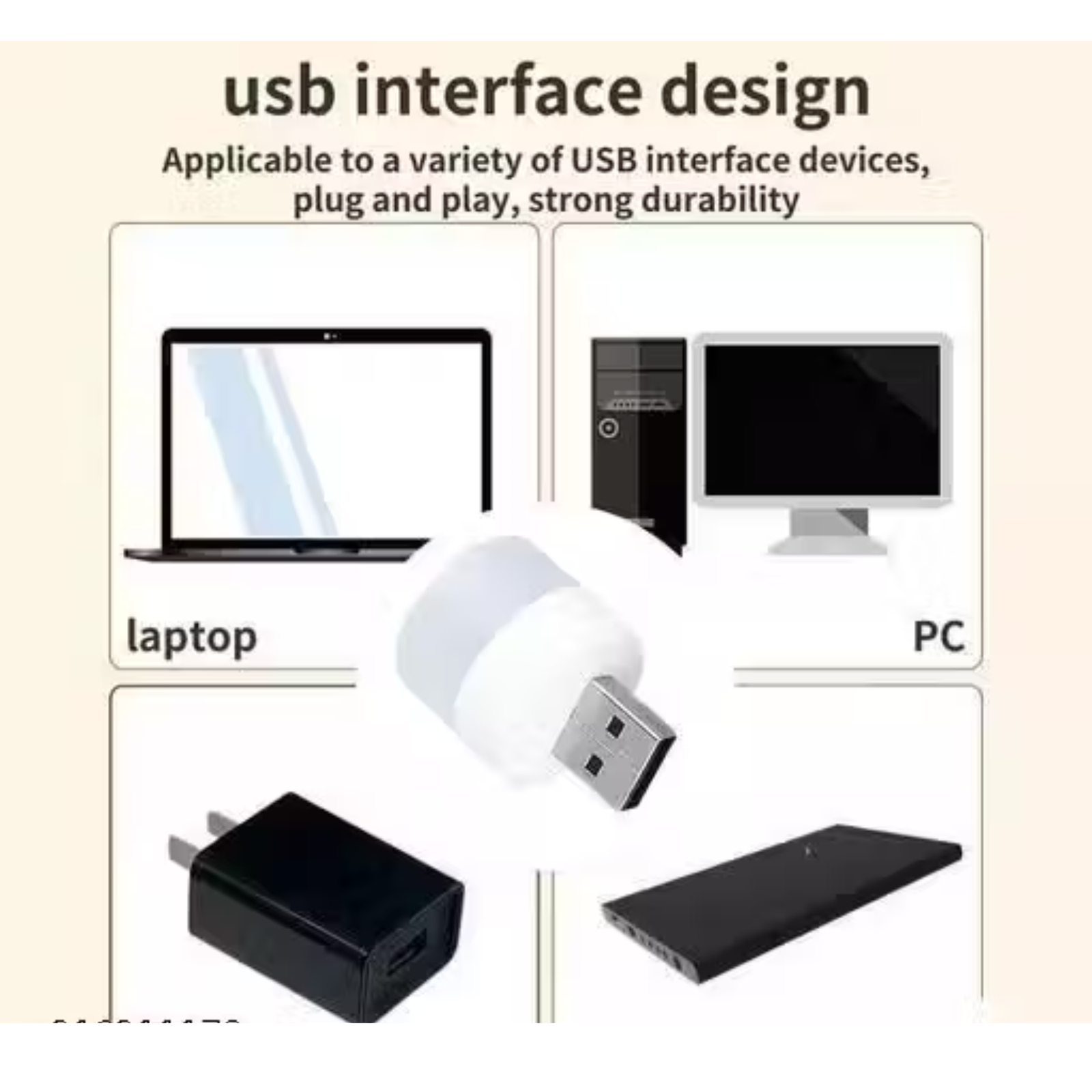 Craft Mini USB Bulb for Easy Lighting | Mini Portable USB LED Book Light | Multi Functional Mini USB Night Light Bulb - Image 4